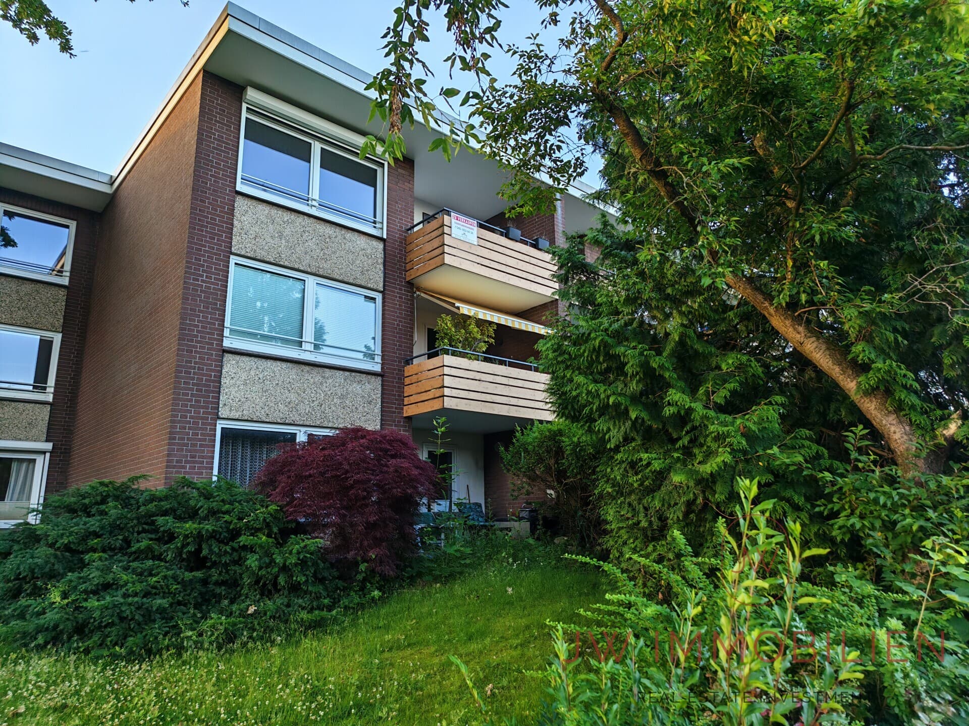 Helle 3,5-Zi.-Wohnung in ruhiger Grünlage mit West-Balkon & Stellplatz