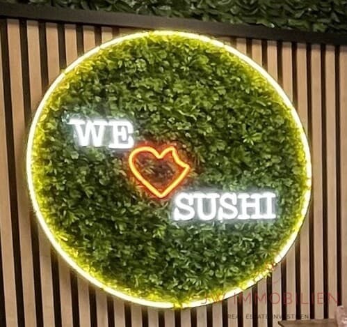 Sushi-Bar in einer guten Lage